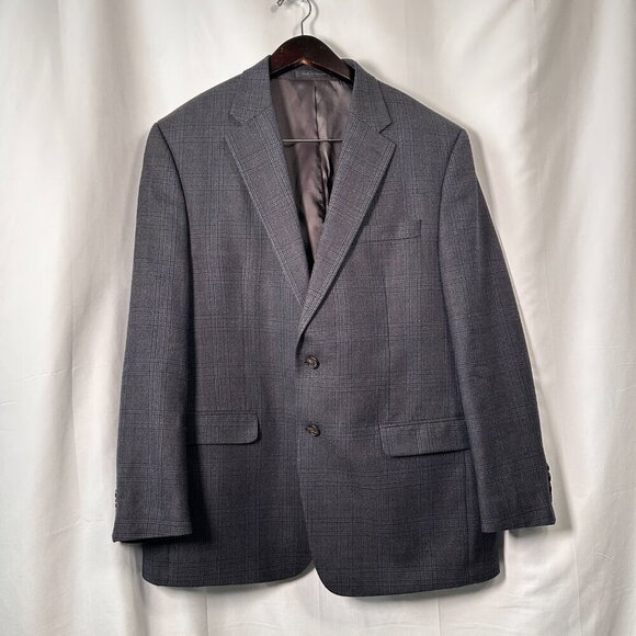 Lauren Ralph Lauren Wool Plaid Blazer Quiet Luxury Academia Sport Coat 44R - Picture 3 of 13